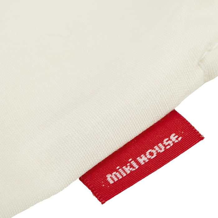 【日本製】MIKI HOUSE 小熊系列 純棉索繩袋 水杯牙刷毛巾收納 附名牌 男女合用 2色