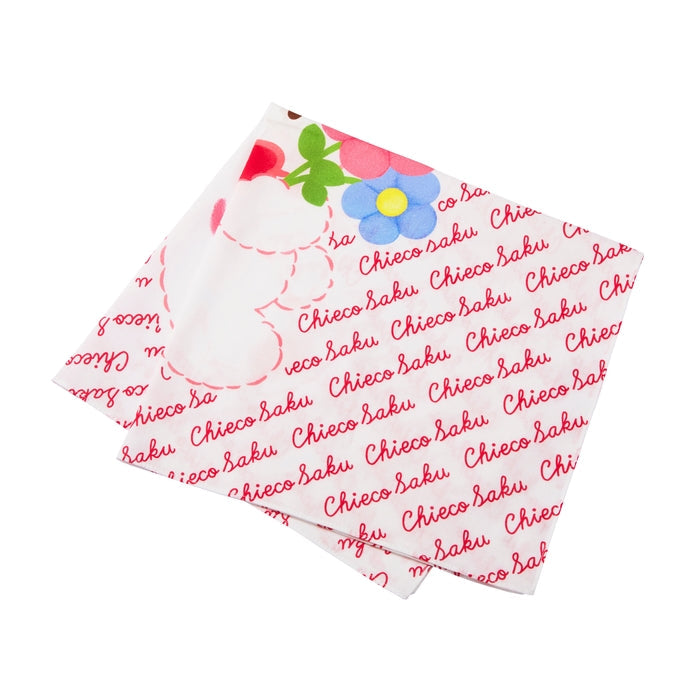 【日本製】MIKI HOUSE CHIECO SAKU Chieco 水滴點點 手帕 頭巾 45×45cm 2色