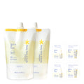 【日本製】MAMA&KIDS 嬰兒臉部及全身泡沫沐浴露 補充裝 460ml×2包套裝（附試用裝）
