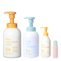 【日本製】MAMA&KIDS 兒童潔膚保濕4件套裝（沐浴露460ml＋洗髮露460ml＋保濕乳液200ml＋保濕乳14ml）