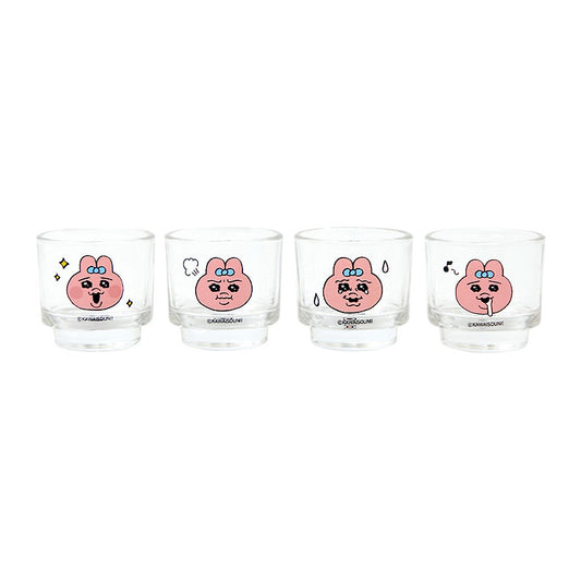 Korea Kakao Friends Little Rabbit Soju Cup Set of 4 