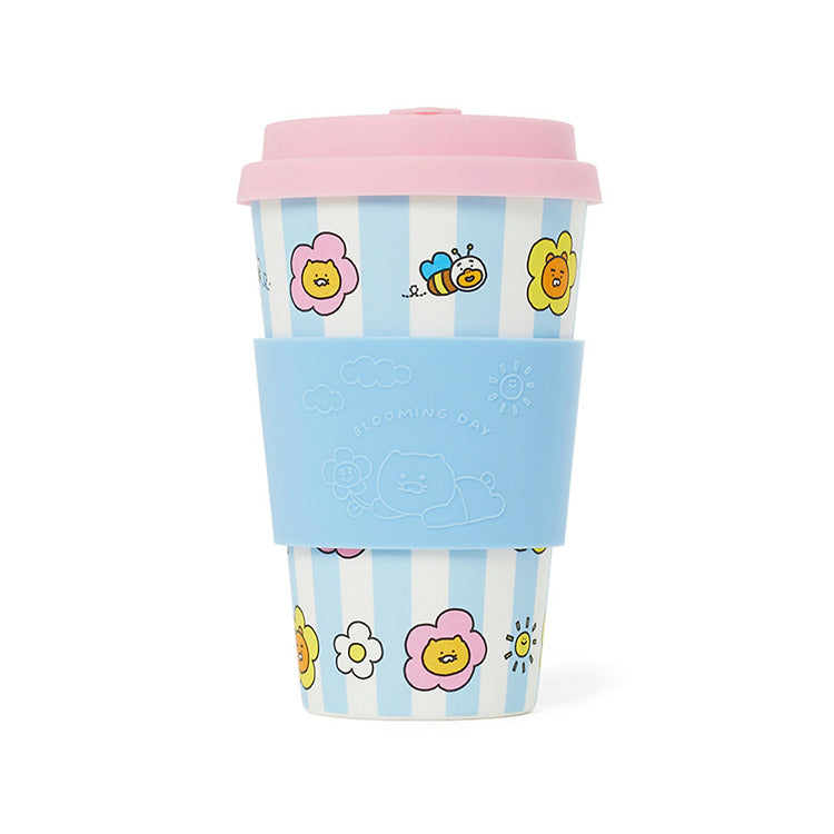 Korean Kakao Friends Blooming Day Eco-Friendly Coffee Cup (Ryan &amp; Chun Zhi) 