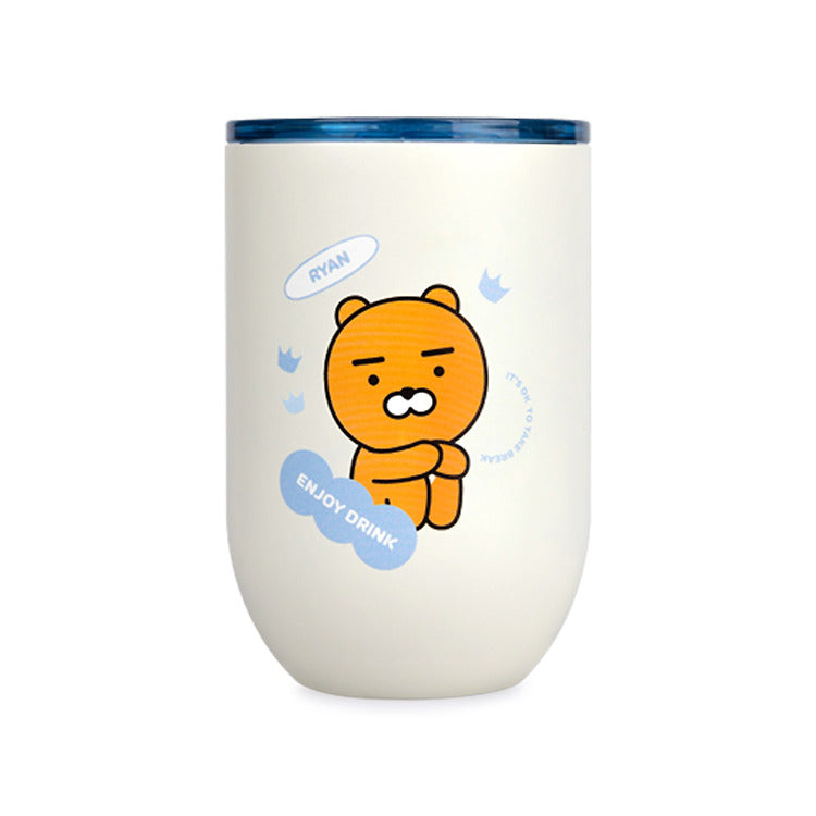 Korean Kakao Friends Daily Stainless Steel Tumbler (Ryan) 