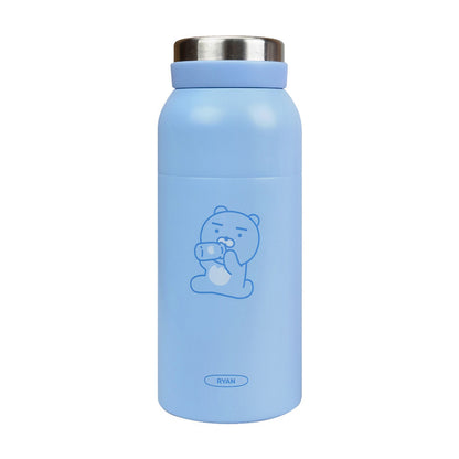 Korean Kakao Friends milk stainless steel tumbler (Ryan) 