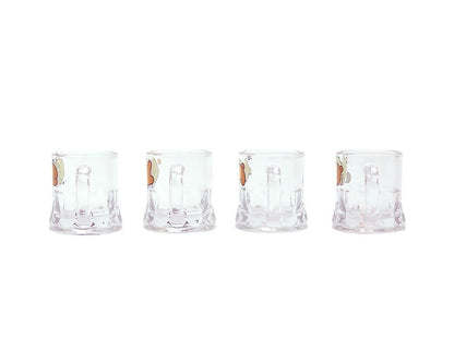 Korean Kakao Friends Chun Zhi Mini Beer Soju Cup Set of 4 