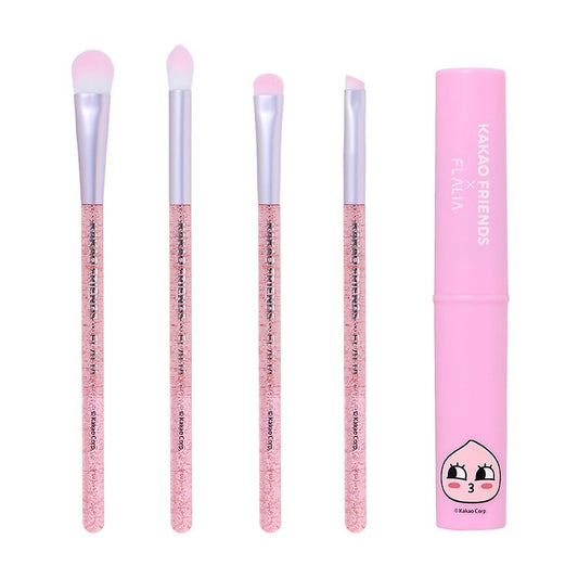 Korean Kakao Friends Apeach Brush Set 4 pieces 