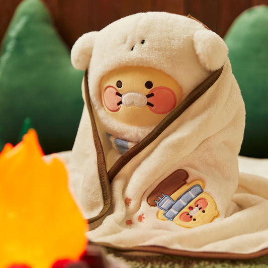 Korean Kakao Friends winter plush doll blanket (Chun Zhi) 