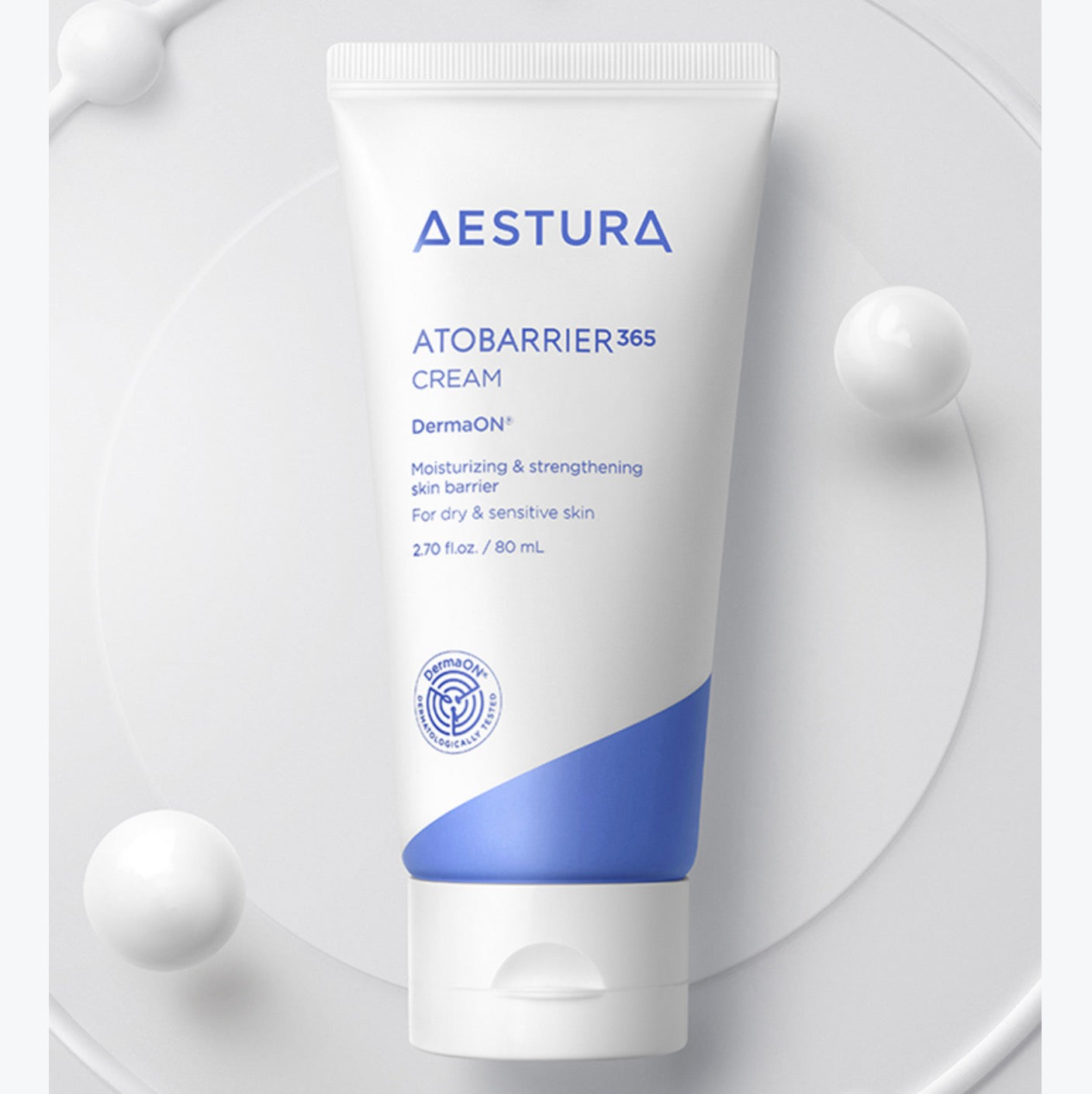 AESTURA Atobarrier 365 面霜 80ml 雙瓶裝 (送 Cerahyal 精華 7ml + A-Cica 精華 3ml)