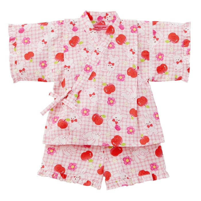 【日本製】MIKI HOUSE CHIECO SAKU Chieco 甚平套裝 泡泡縐布 2色