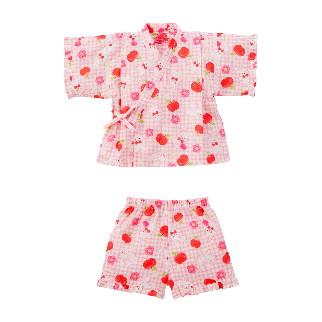 【日本製】MIKI HOUSE CHIECO SAKU Chieco 甚平套裝 泡泡縐布 2色