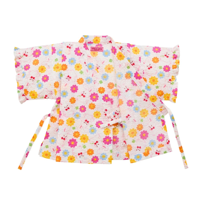 【日本製】MIKI HOUSE CHIECO SAKU Chieco 甚平套裝 泡泡縐布 2色
