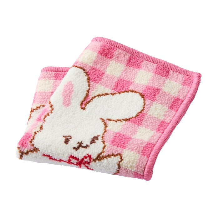 MIKI HOUSE CHIECO SAKU 雪尼爾織 Chieco 方巾 25×25cm 雙面圖案 2色