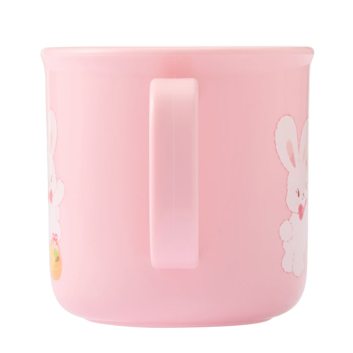 【日本製】MIKI HOUSE CHIECO SAKU Chieco 小花 青鳥 兒童水杯 200ml 可微波 可洗碗機 附姓名貼 粉紅色