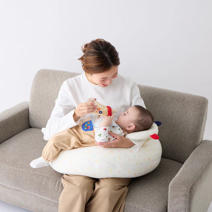 【日本製】MIKI HOUSE Baby 經典小熊多功能授乳墊套 孕婦枕套（不連芯）