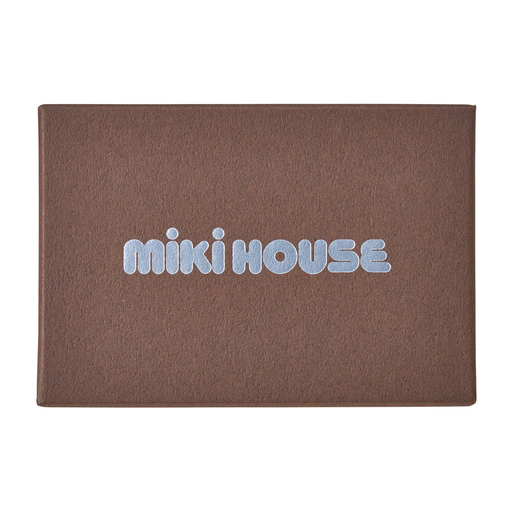 【日本製】MIKI HOUSE MIKI HOUSE格紋 西陣織 真絲 兒童煲呔 京都製 2色