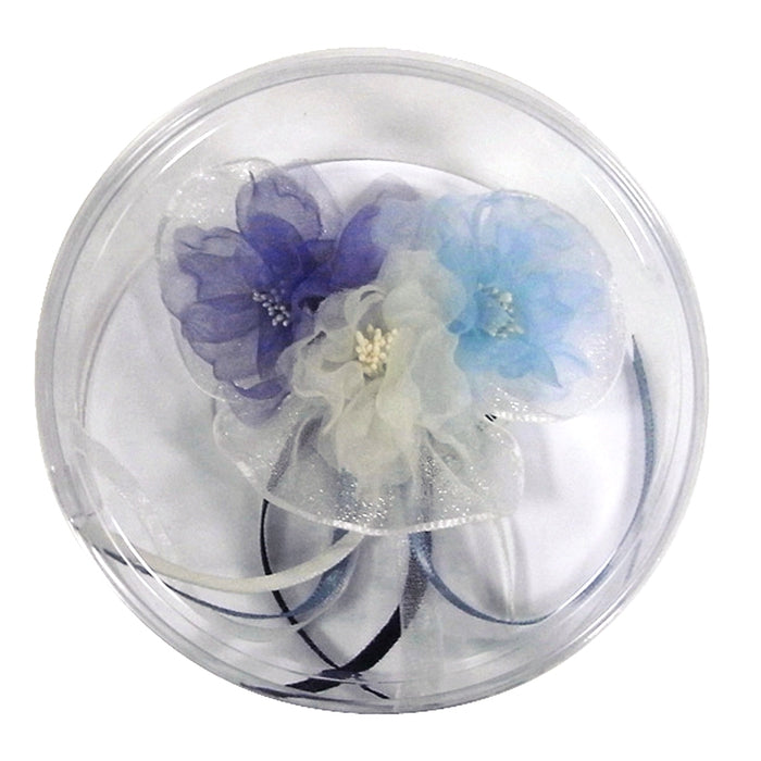 MIKI HOUSE 三朵花 花束 正裝胸花
