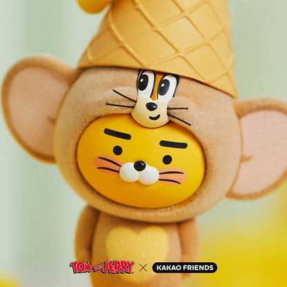 Korean Kakao Friends x Tom &amp; Jerry doll keychain (Jerry &amp; Ryan) 