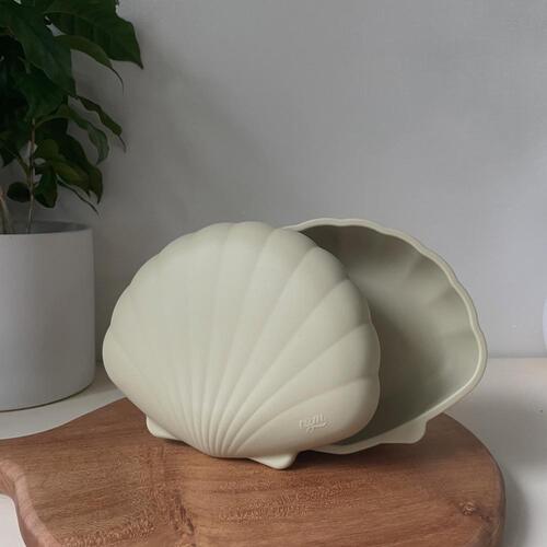 【韓國製】TGM 貝殼 All-Silicone 吸盤副食品碗