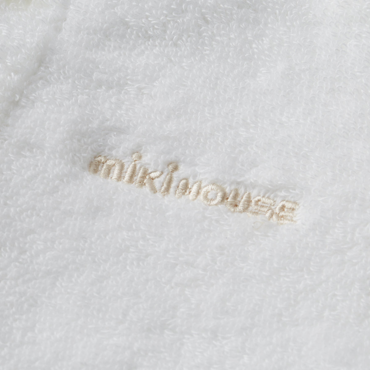 【日本製】MIKI HOUSE 今治毛巾浴袍及口水肩禮盒套裝 白色