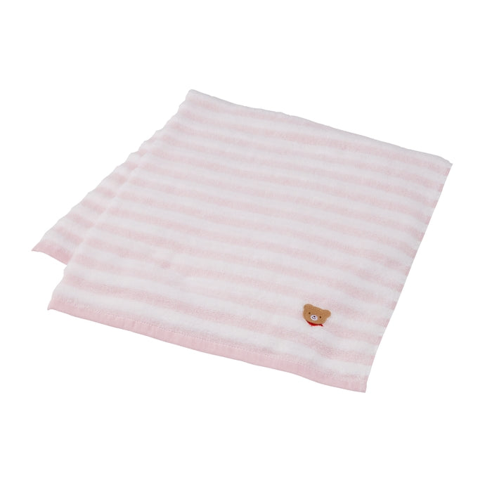 【日本製】MIKI HOUSE Air Feeling 立體凹凸 嬰兒浴巾 70×70cm 禮盒裝 彌月送禮 3色
