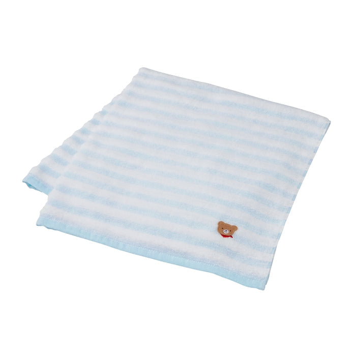 【日本製】MIKI HOUSE Air Feeling 立體凹凸 嬰兒浴巾 70×70cm 禮盒裝 彌月送禮 3色