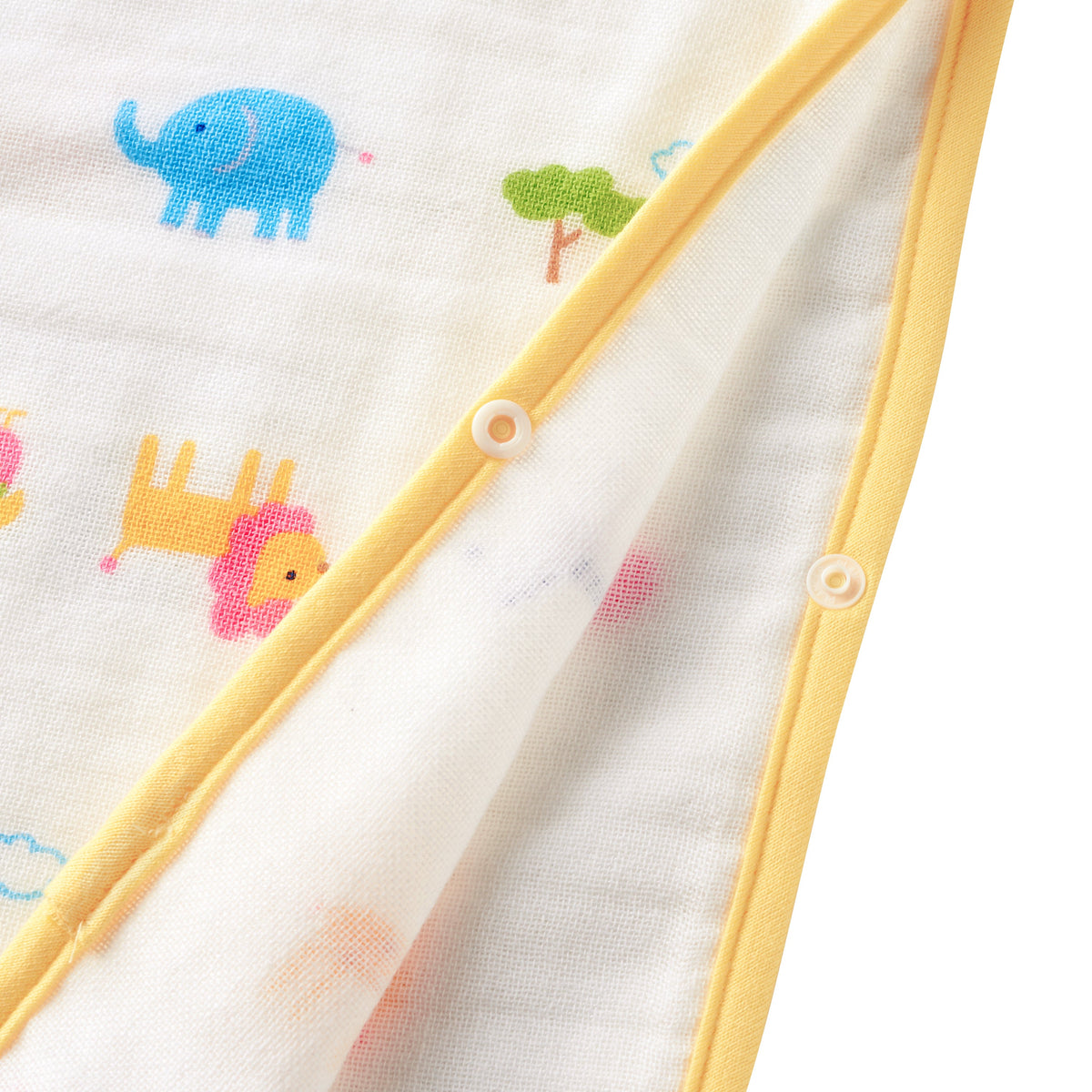 MIKI HOUSE 紗布睡袍及搖鈴禮盒套裝 白色