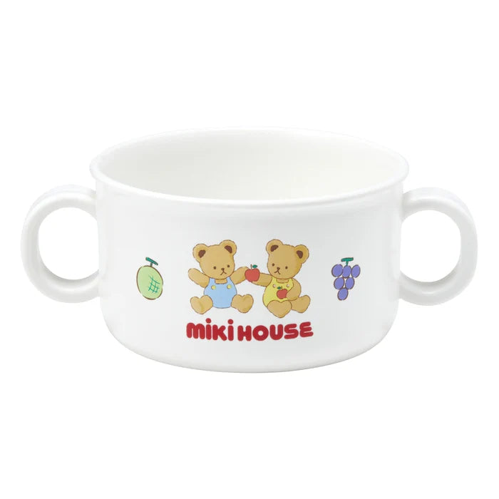 【日本製】MIKI HOUSE 嬰兒離乳食餐具豪華10件禮盒套裝 寶寶學習餐盤組 吸管杯零食杯 彌月送禮