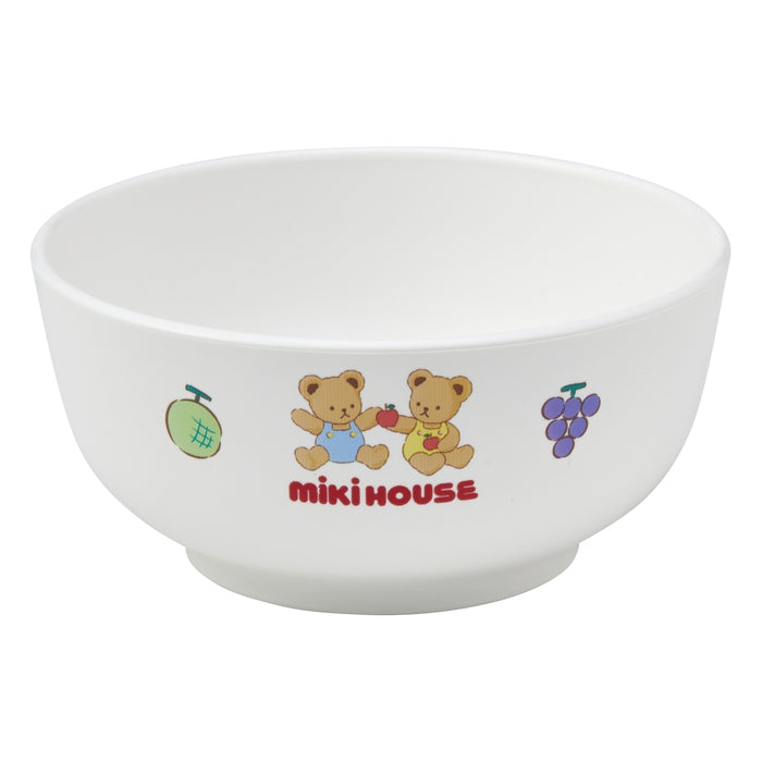 【日本製】MIKI HOUSE 嬰兒餐具禮盒10件套裝 白色