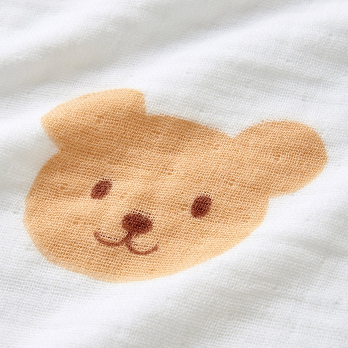 【日本製】MIKI HOUSE 紗布浴巾 90×90cm 正方形 包巾 純棉 彌月送禮 5色