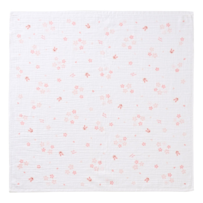 【日本製】MIKI HOUSE 紗布浴巾 90×90cm 正方形 包巾 純棉 彌月送禮 5色