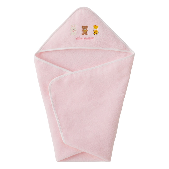 【日本製】MIKI HOUSE 無撚紗 嬰兒浴巾 80×80cm 正方形 純棉 彌月送禮 3色