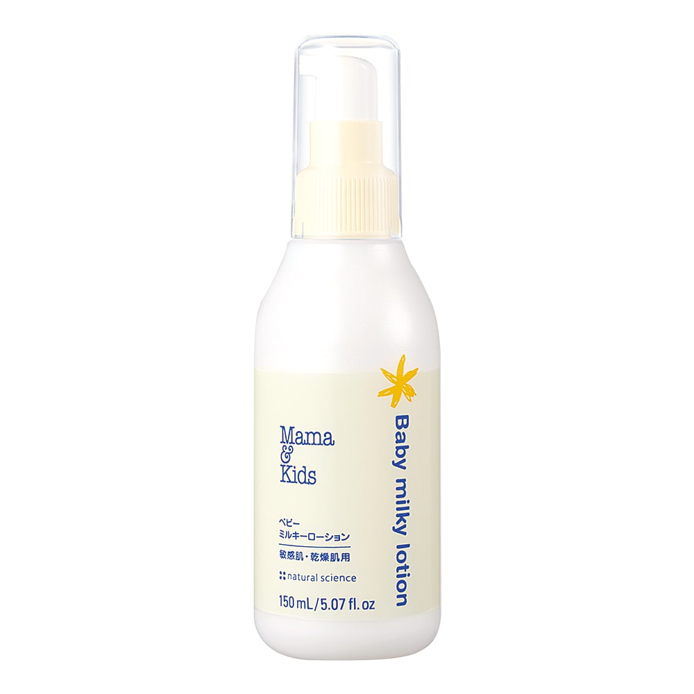 【日本製】MAMA&KIDS 嬰兒全身保濕乳液 初生適用 無香料 150ml／380ml 3款