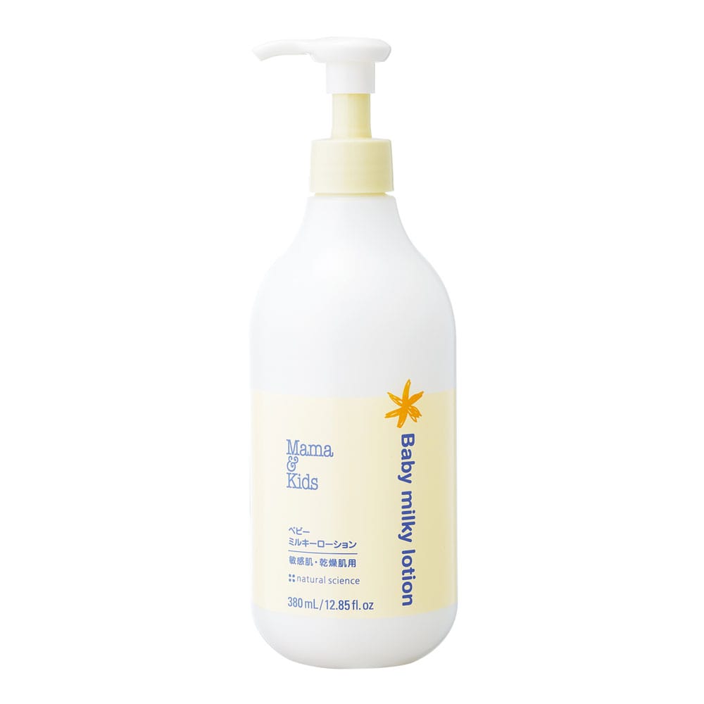 【日本製】MAMA&KIDS 嬰兒全身保濕乳液 初生適用 無香料 150ml／380ml 3款