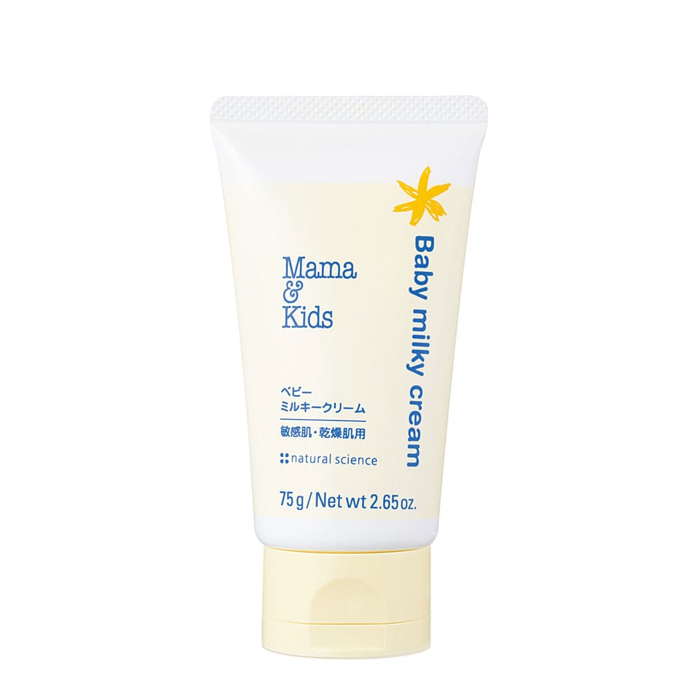 【日本製】MAMA&KIDS 嬰兒全身保濕霜 初生適用 無香料 75g／310g 3款