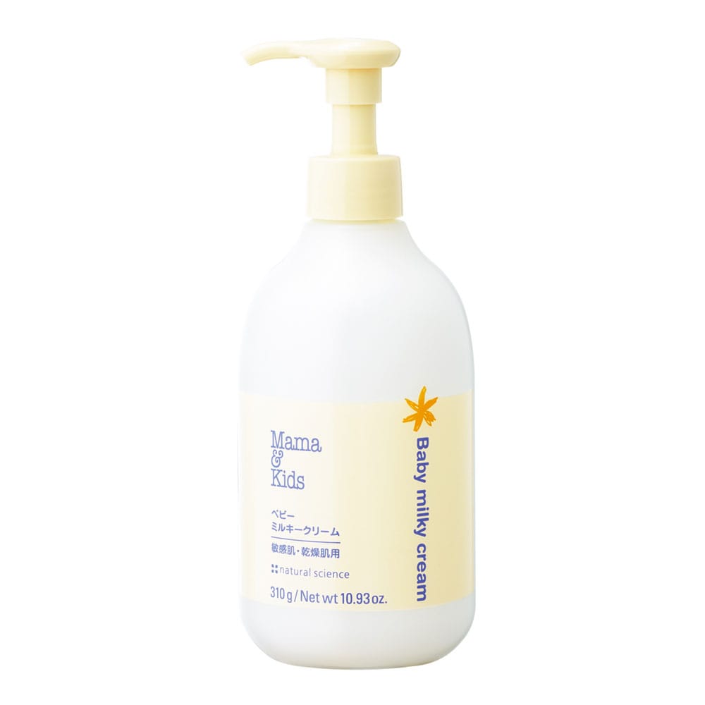 【日本製】MAMA&KIDS 嬰兒全身保濕霜 初生適用 無香料 75g／310g 3款