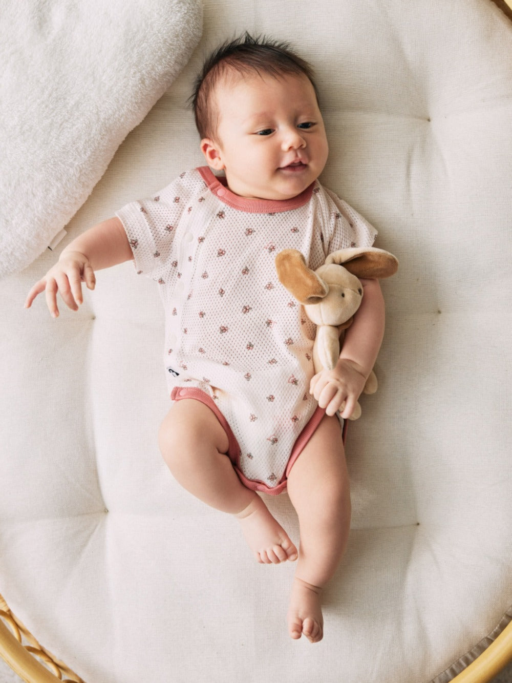 Konny Cotton Mesh Bodysuit