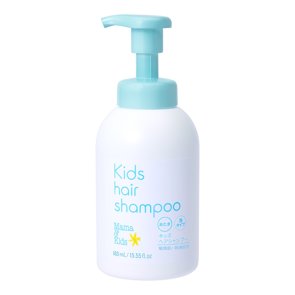 【日本製】MAMA&KIDS 兒童泡沫洗髮露 不易刺眼 3歲起 無矽 460ml 2款