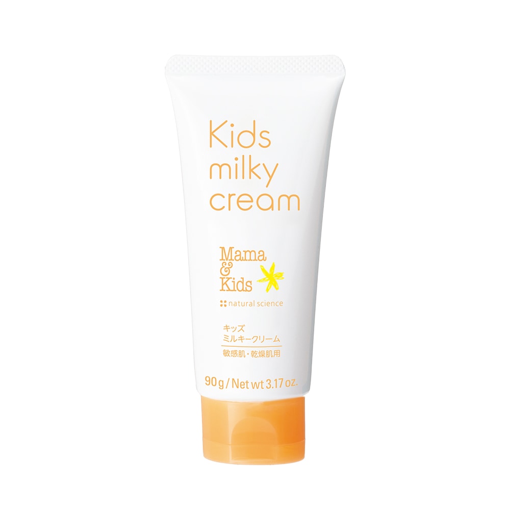 【日本製】MAMA&KIDS 兒童全身保濕霜 3歲起 無香料 90g／310g 2款