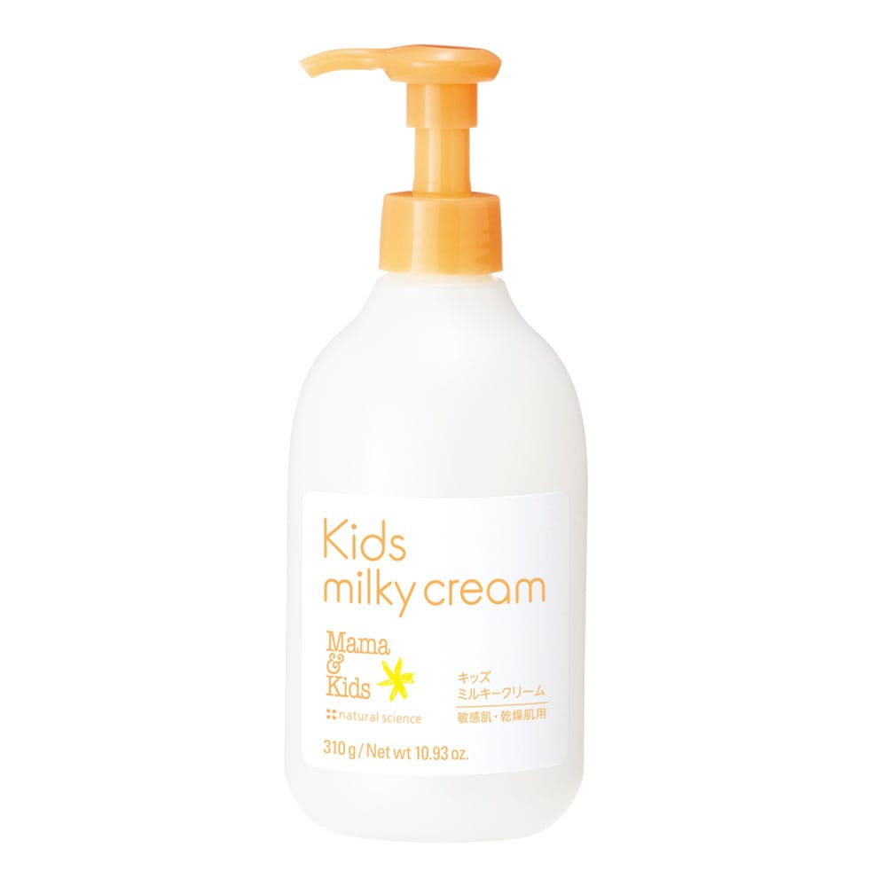 【日本製】MAMA&KIDS 兒童全身保濕霜 3歲起 無香料 90g／310g 2款