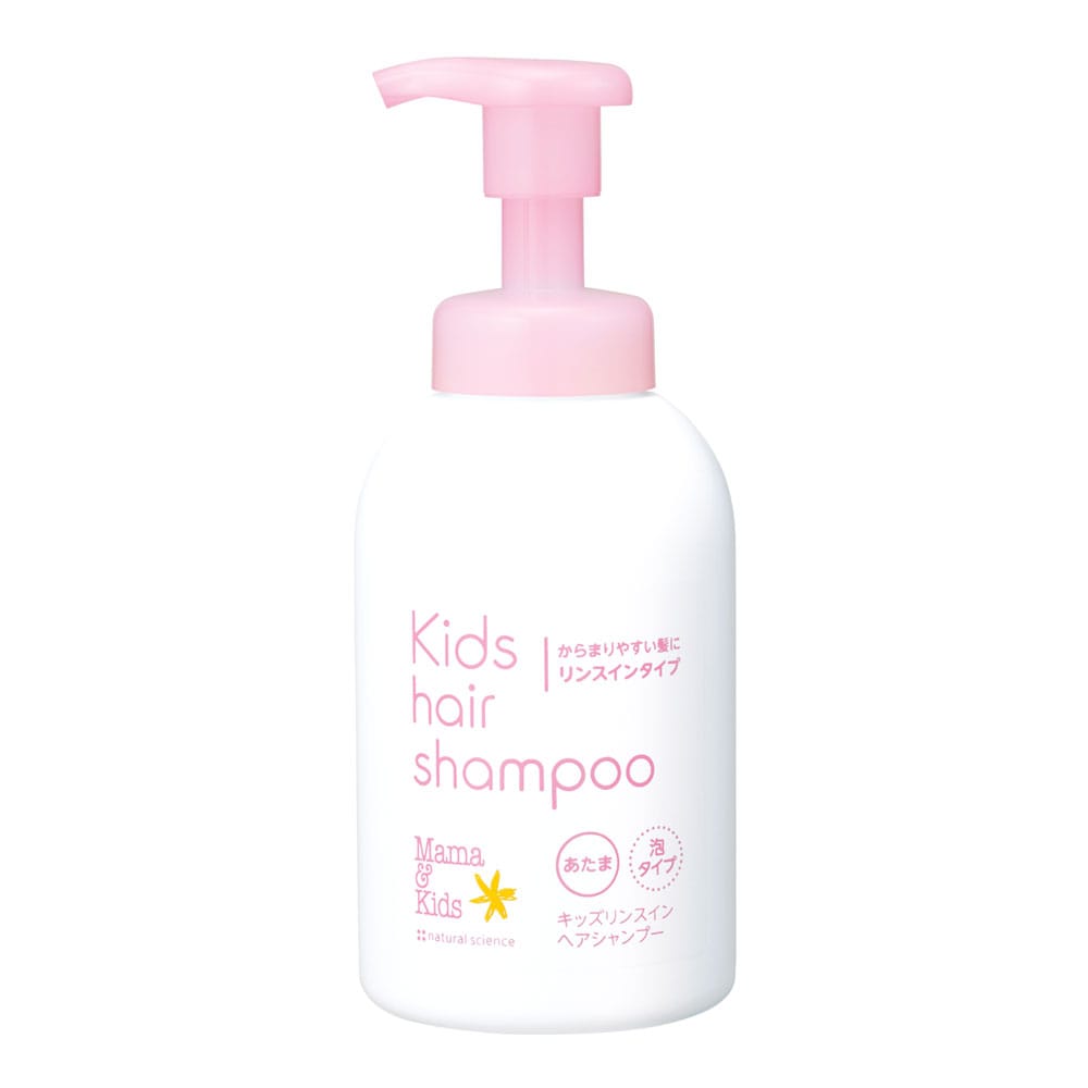 【日本製】MAMA&KIDS 兒童洗護二合一洗髮露 不易刺眼 3歲起 無矽 460ml
