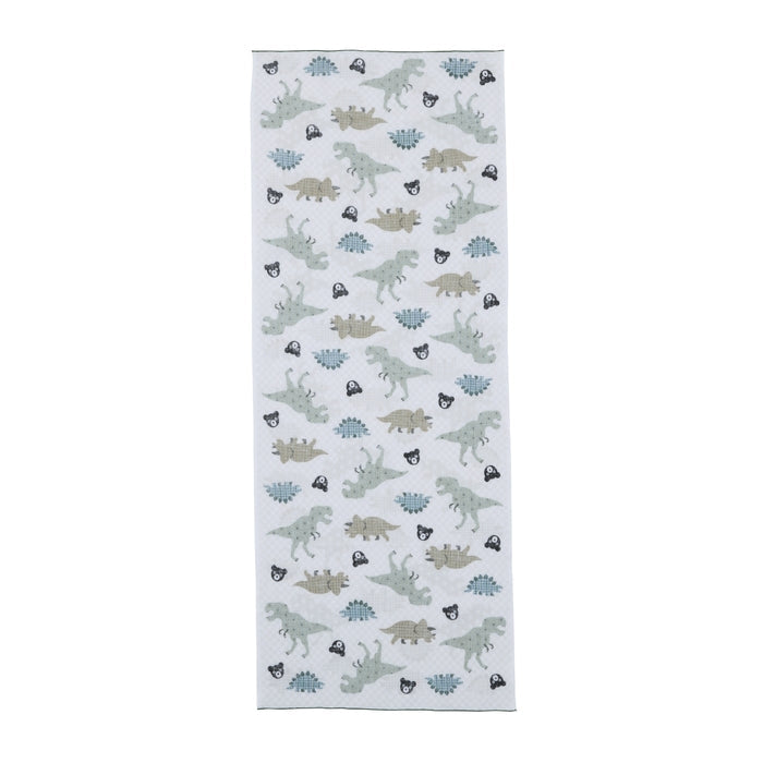 【日本製】MIKI HOUSE DOUBLE_B THE! JAPAN 黑熊 手染日式手巾 34×90cm 純棉 3色