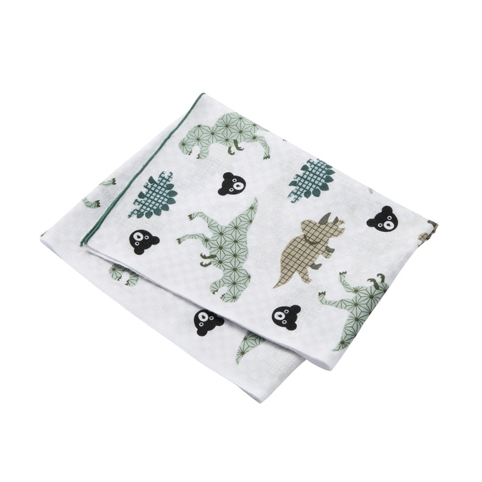 【日本製】MIKI HOUSE DOUBLE_B THE! JAPAN 黑熊 手染日式手巾 34×90cm 純棉 3色