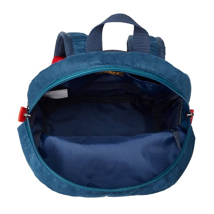 【日本製】MIKI HOUSE DOUBLE_B DB HERO RANGERS 英雄刺繡 兒童背囊 4L 燈芯絨 胸扣 多色