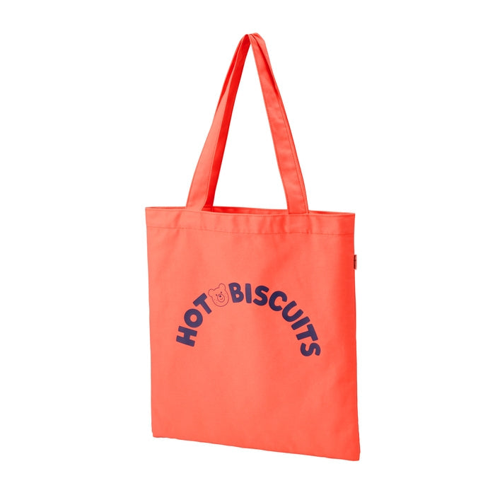 MIKI HOUSE HOT BISCUITS 拱形Logo 斜紋棉布 A4托特袋 購物袋 親子款 4色