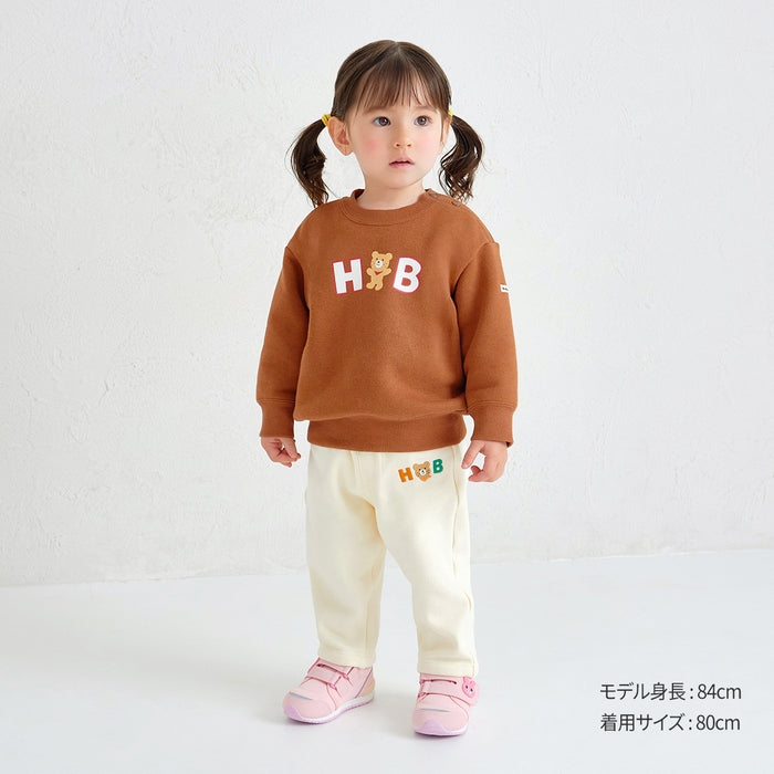 MIKI HOUSE HOT BISCUITS Beans・汽車・Cabbit 圖案網布第二階段學行鞋 反光條 輕量