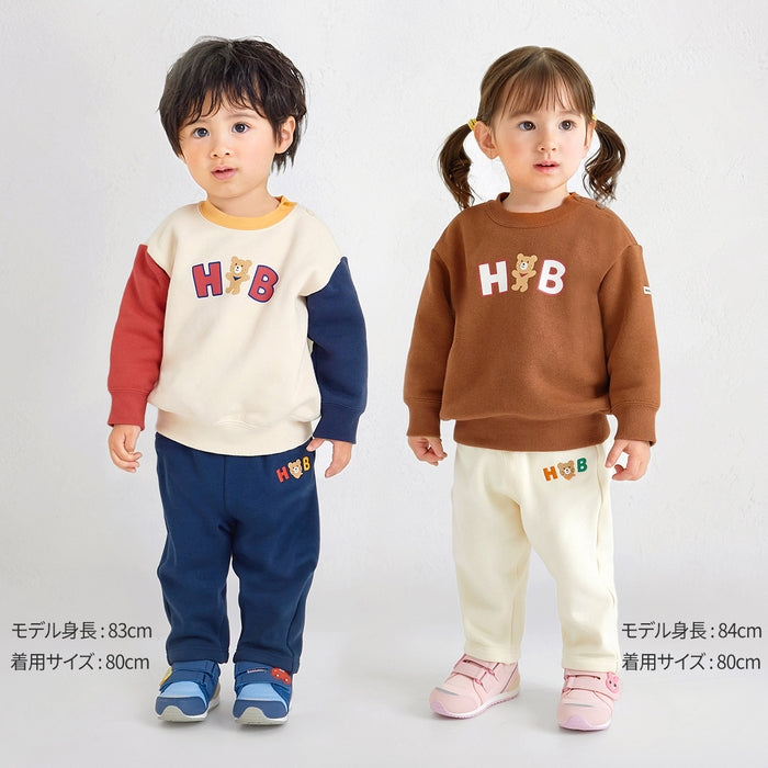 MIKI HOUSE HOT BISCUITS Beans・汽車・Cabbit 圖案網布第二階段學行鞋 反光條 輕量