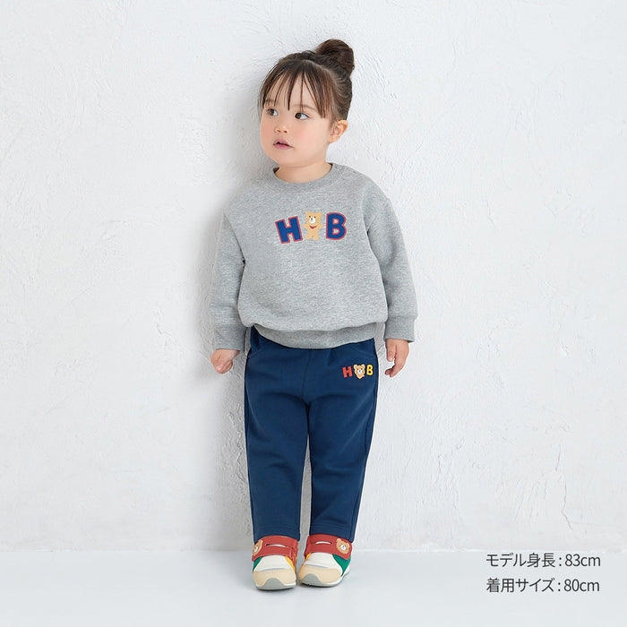MIKI HOUSE HOT BISCUITS Beans・汽車・Cabbit 圖案網布第二階段學行鞋 反光條 輕量