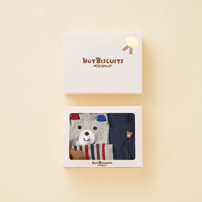 MIKI HOUSE HOT BISCUITS 長袖T恤及九分打底褲套裝禮盒 4色