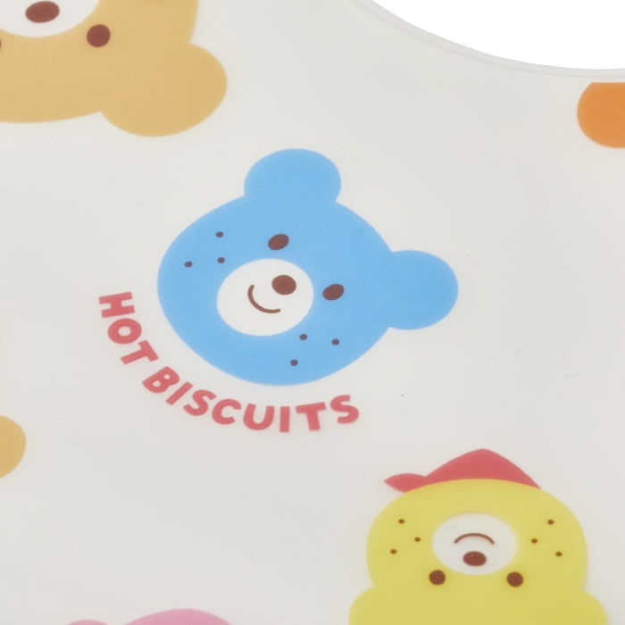 MIKI HOUSE HOT BISCUITS 長袖T恤及食飯口水肩禮盒套裝 3色