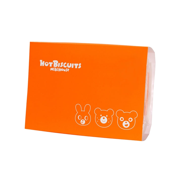 【日本製】MIKI HOUSE HOT BISCUITS 角色餐具套裝（附收納盒） 橙色
